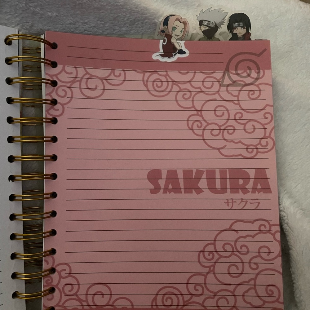 Naruto Shonen Jump Spiral-Bound Notebook - Picture 4 of 12